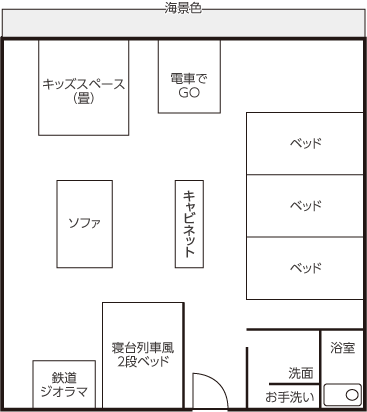 ROOM5 合同ルーム間取り